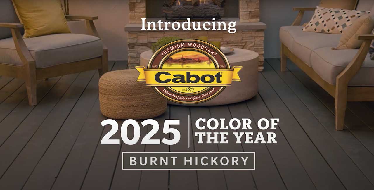 2025 Color of the year - burnt hickory